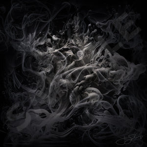 'The Dissolution of Guilt' 50 in x 50 in Archival Dye Sublimation Metal Limited Edition Fine Art Print