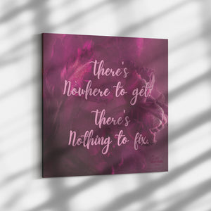'Nowhere to Get' Grief Rebel Gallery Canvas Art