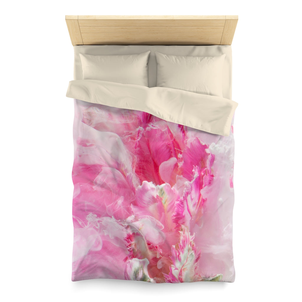 Twin Duvet Cover  - The Peony Dreams Collection - Unique Art Comforter Cover