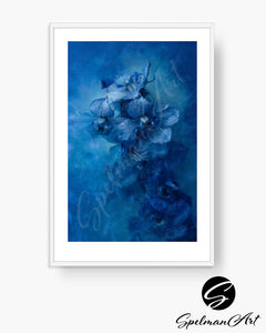Art Print - Limited Edition 'Sink Into Blue' - Contemporary Art