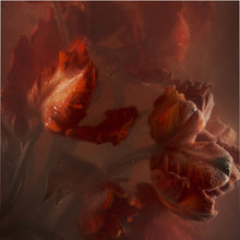 Load image into Gallery viewer, Queen and Twin Duvet Cover - The Underwater Tulips Collection - Unique Art Comforter Cover