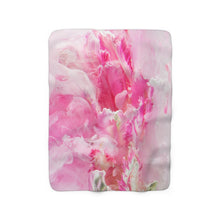 Load image into Gallery viewer, Throw Blanket - The &#39;Peony Dreams&#39; Collection - Soft Fleece Throw Blanket