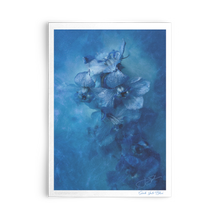 Load image into Gallery viewer, Sink Into Blue - 5in x 7in Art Notecard with Envelopes