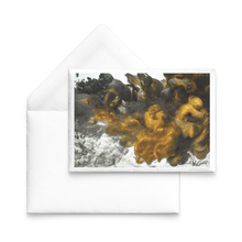 Load image into Gallery viewer, Clouds of Gold - 5x7 Notecard with Envelopes