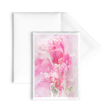 Load image into Gallery viewer, Peony Dreams - 5in x 7in Art Notecard with Envelopes