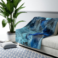 Load image into Gallery viewer, Fleece Throw Blanket - The &#39;Exhale&#39; Collection