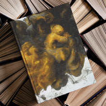 Load image into Gallery viewer, Clouds of Gold Velvet Touch Hard Cover Journal