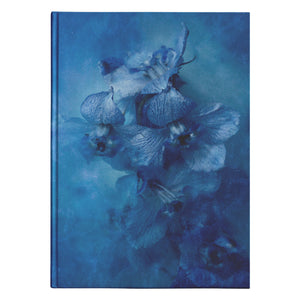 'Sink Into Blue' Velvet Touch Hard Cover Journal