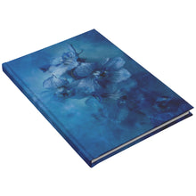 Load image into Gallery viewer, &#39;Sink Into Blue&#39; Velvet Touch Hard Cover Journal