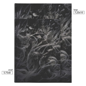 The Dissipation of Grief Velvet Touch Hard Cover Journal