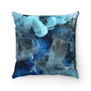 Square Accent Pillow - The Exhale Collection - Decorative Art Pillow
