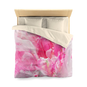 Queen Duvet Cover  - The Peony Dreams Collection - Unique Art Comforter Cover