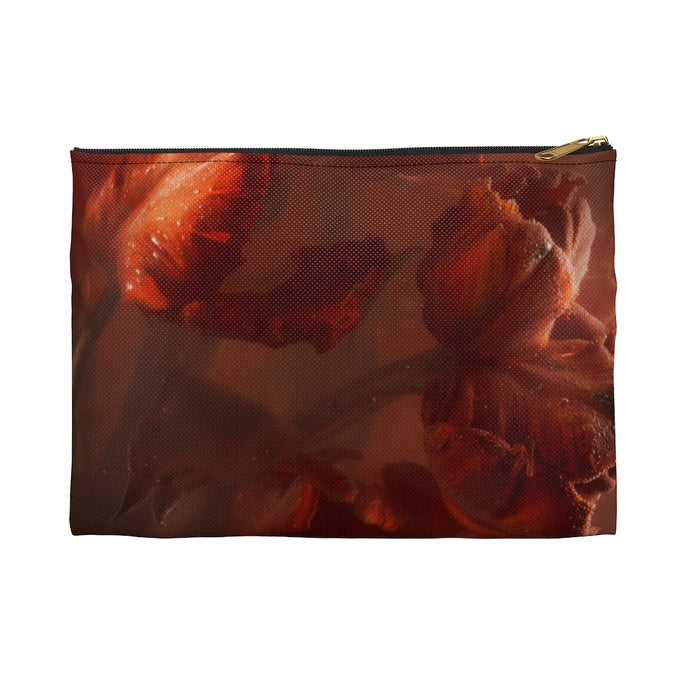 Makeup Bag - Underwater Tulips - Unique Accessory Pouch