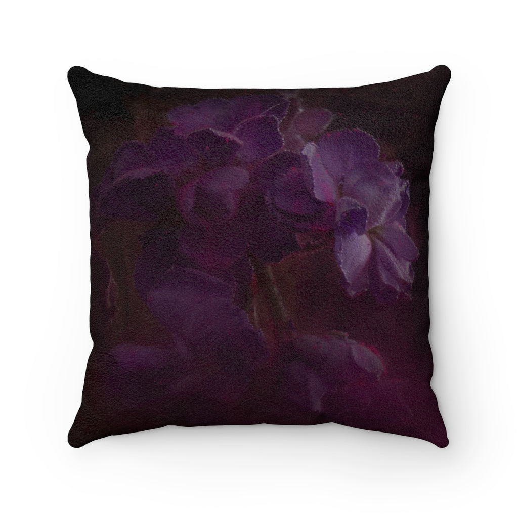 Square Accent Pillow - The Magenta Dreams Collection - Decorative Art Pillow
