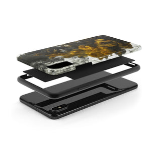 iPhone Case - Clouds of Gold - Unique Art iPhone Case