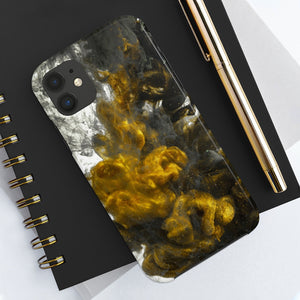 iPhone Case - Clouds of Gold - Unique Art iPhone Case