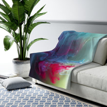 Load image into Gallery viewer, Throw Blanket - The &#39;Breathe&#39; Collection - Soft Fleece Throw Blanket