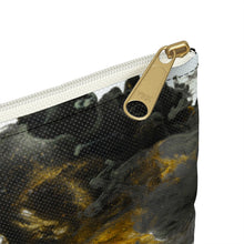 Load image into Gallery viewer, Makeup Bag - Clouds of Gold - Unique Accessory Pouch