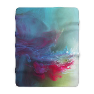 Throw Blanket - The 'Breathe' Collection - Soft Fleece Throw Blanket