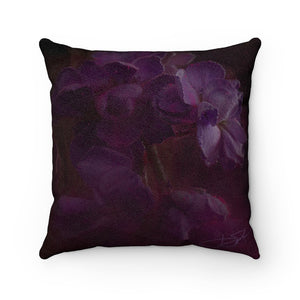 Square Accent Pillow - The Magenta Dreams Collection - Decorative Art Pillow