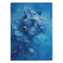 Load image into Gallery viewer, Sink Into Blue Velvet Touch Hard Cover Journal