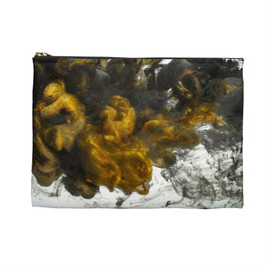 Makeup Bag - Clouds of Gold - Unique Accessory Pouch