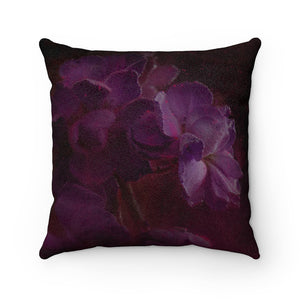 Square Accent Pillow - The Magenta Dreams Collection - Decorative Art Pillow