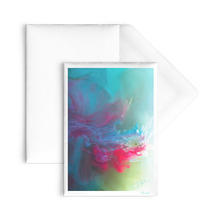 Load image into Gallery viewer, Breathe - 5in x 7in Art Notecard with Envelopes