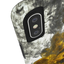 Load image into Gallery viewer, iPhone Case - Clouds of Gold - Unique Art iPhone Case