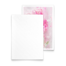 Load image into Gallery viewer, Peony Dreams - 5in x 7in Art Notecard with Envelopes