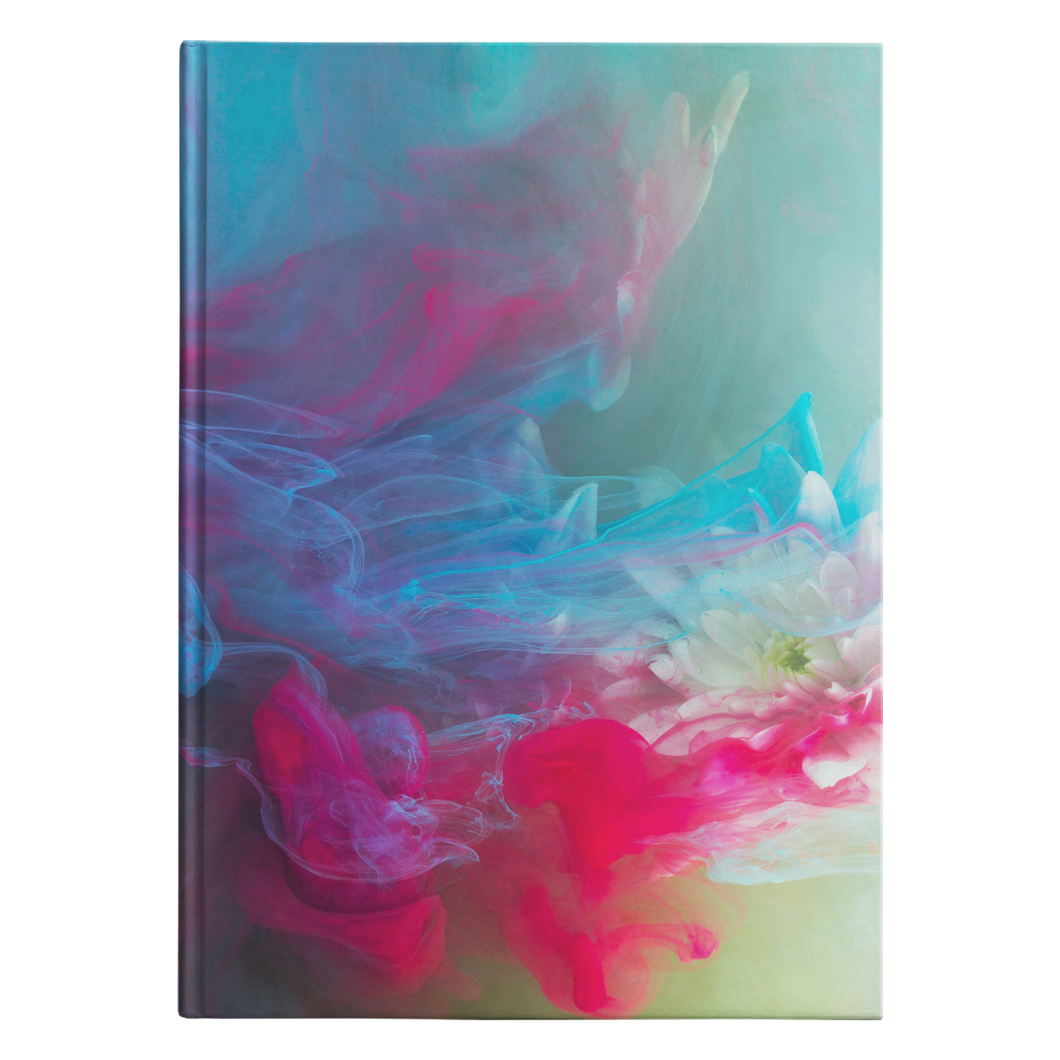 'Breathe' Velvet Touch Hard Cover Journal