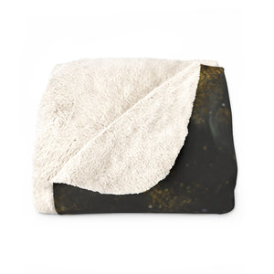 Fleece Throw Blanket - The 'Clouds of Gold' Collection