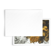Load image into Gallery viewer, Clouds of Gold - 5x7 Notecard with Envelopes