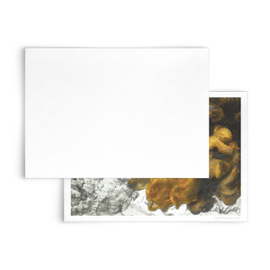 Clouds of Gold - 5x7 Notecard with Envelopes
