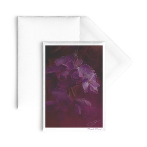 Magenta Dreams - 5in x 7in Art Notecard with Envelopes