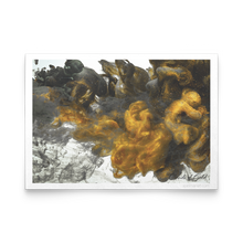 Load image into Gallery viewer, Clouds of Gold - 5x7 Notecard with Envelopes